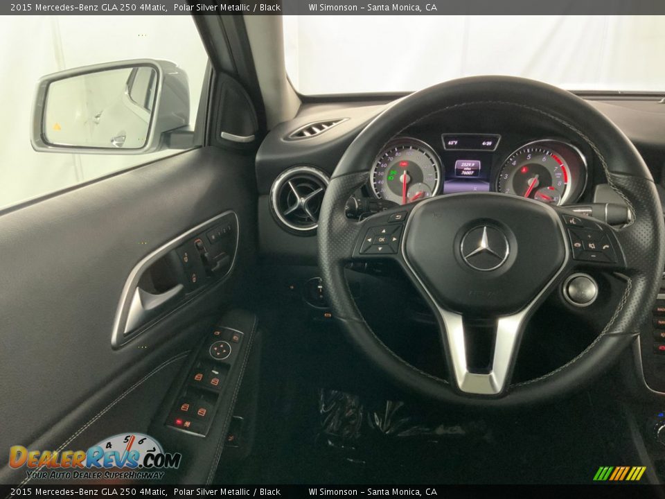 2015 Mercedes-Benz GLA 250 4Matic Polar Silver Metallic / Black Photo #24