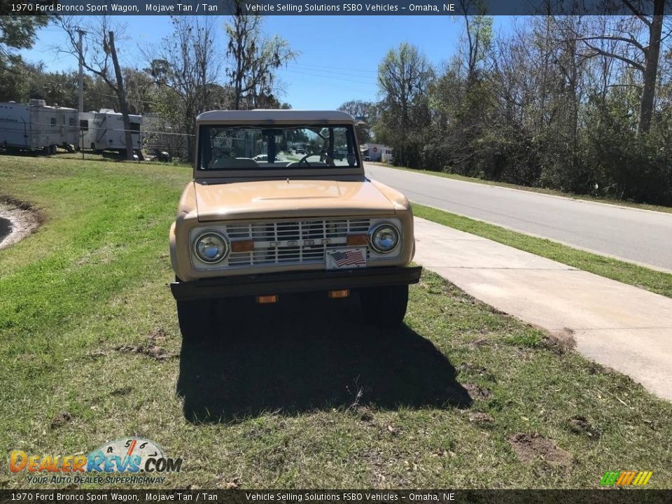 1970 Ford Bronco Sport Wagon Mojave Tan / Tan Photo #10