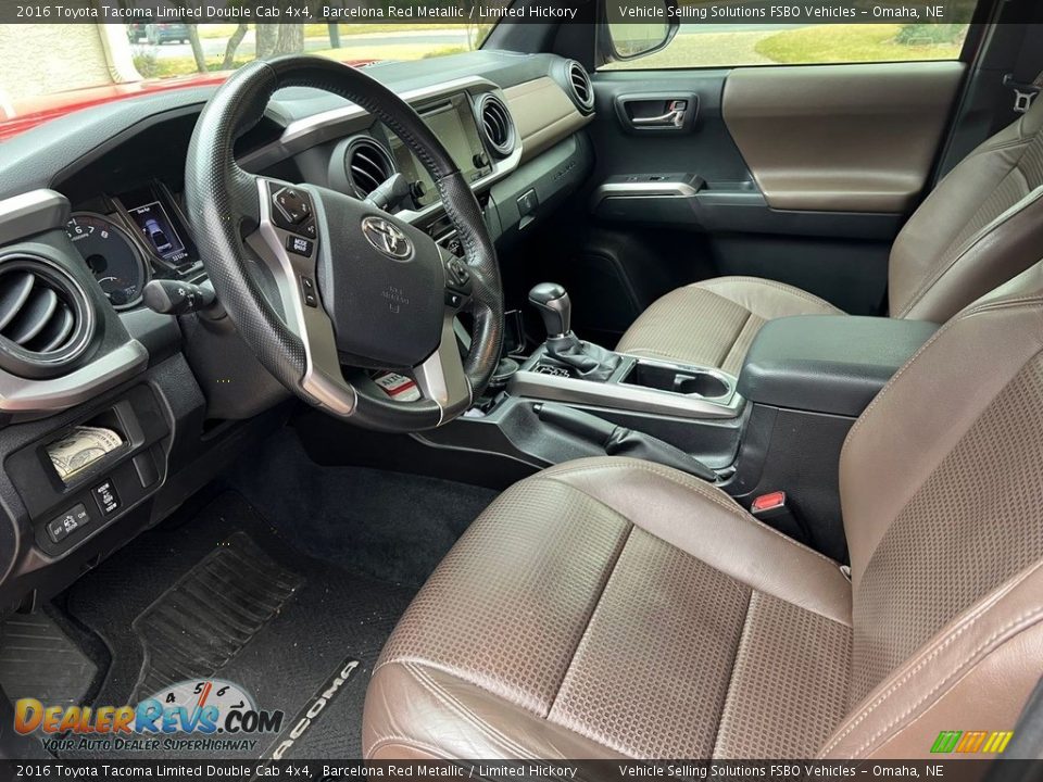 Limited Hickory Interior - 2016 Toyota Tacoma Limited Double Cab 4x4 Photo #2