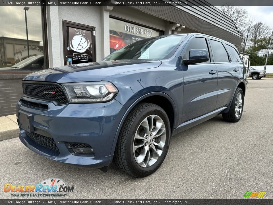 2020 Dodge Durango GT AWD Reactor Blue Pearl / Black Photo #2