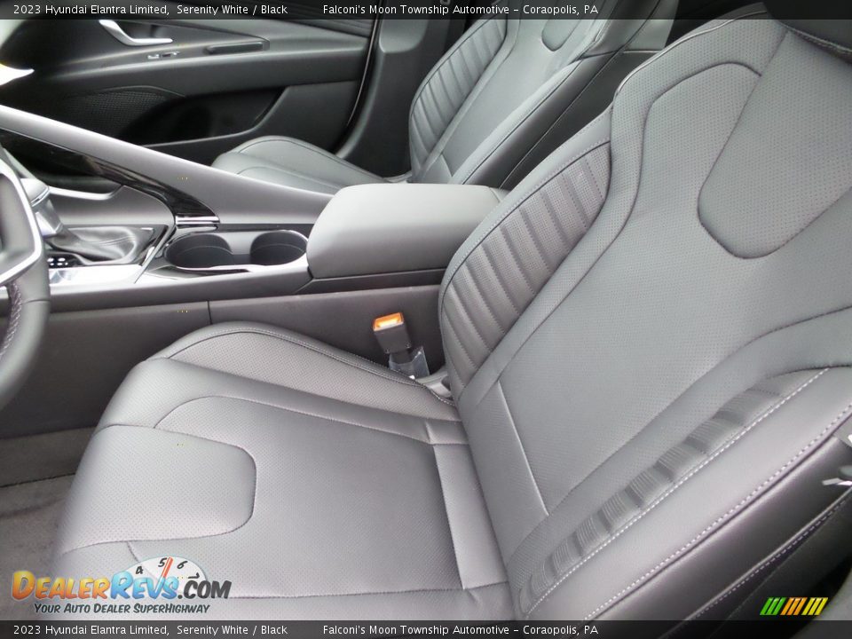 Front Seat of 2023 Hyundai Elantra Limited Photo #10