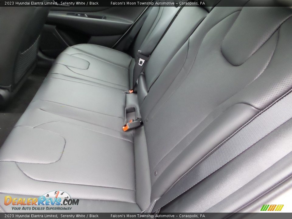 Rear Seat of 2023 Hyundai Elantra Limited Photo #11