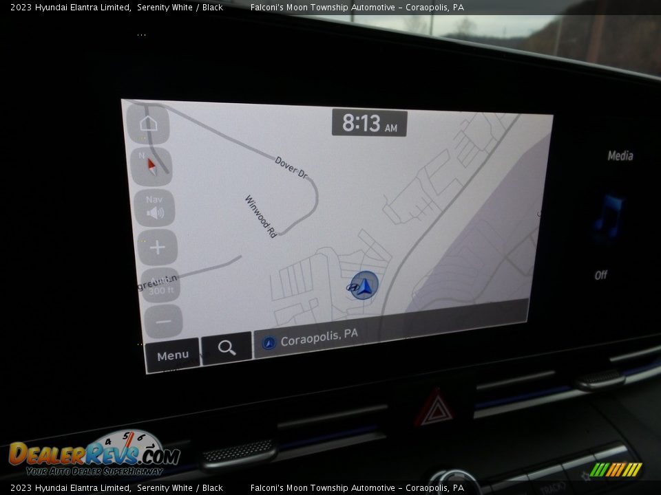 Navigation of 2023 Hyundai Elantra Limited Photo #16