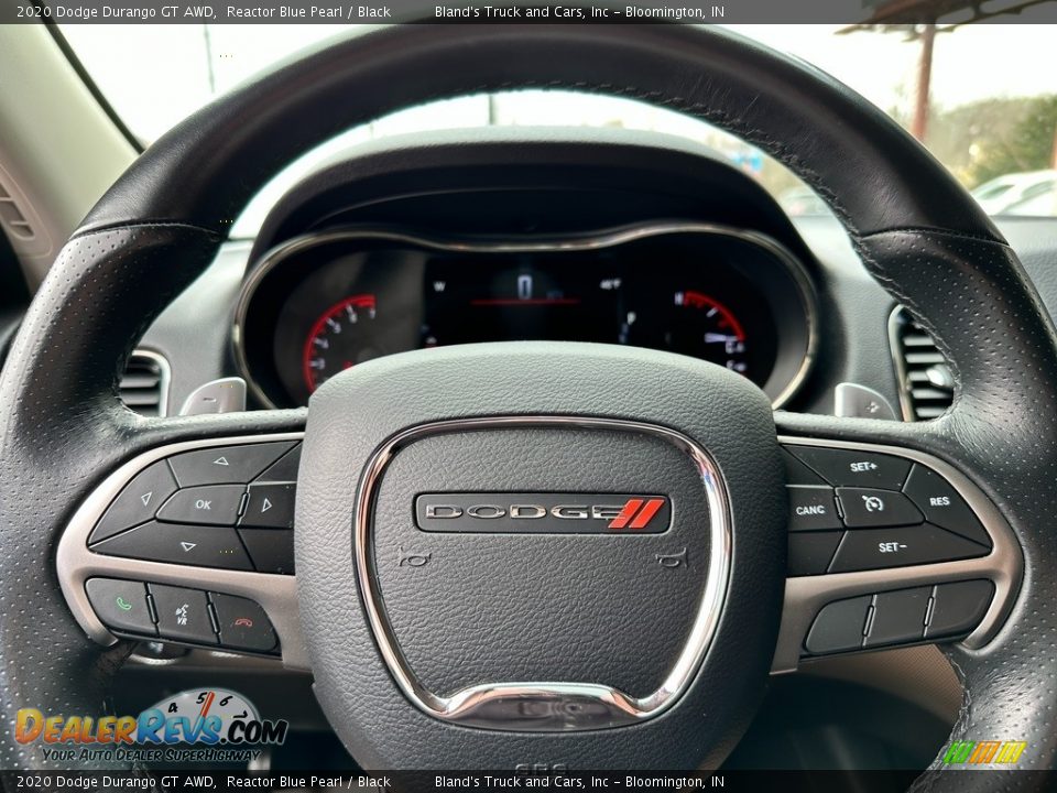 2020 Dodge Durango GT AWD Reactor Blue Pearl / Black Photo #10