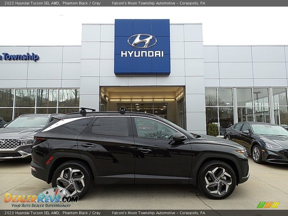 2023 Hyundai Tucson SEL AWD Phantom Black / Gray Photo #1