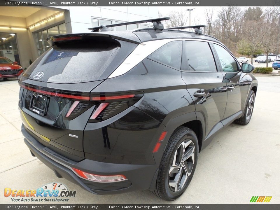 2023 Hyundai Tucson SEL AWD Phantom Black / Gray Photo #2