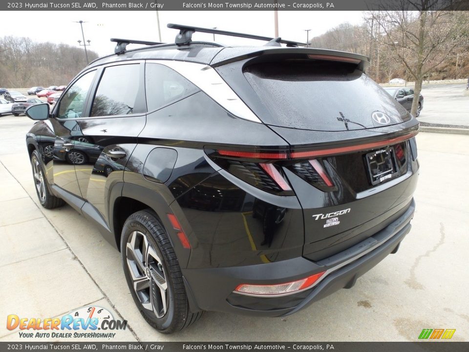 2023 Hyundai Tucson SEL AWD Phantom Black / Gray Photo #5