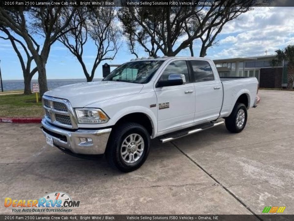 Bright White 2016 Ram 2500 Laramie Crew Cab 4x4 Photo #1