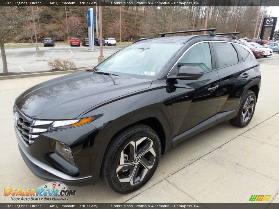 2023 Hyundai Tucson SEL AWD Phantom Black / Gray Photo #7