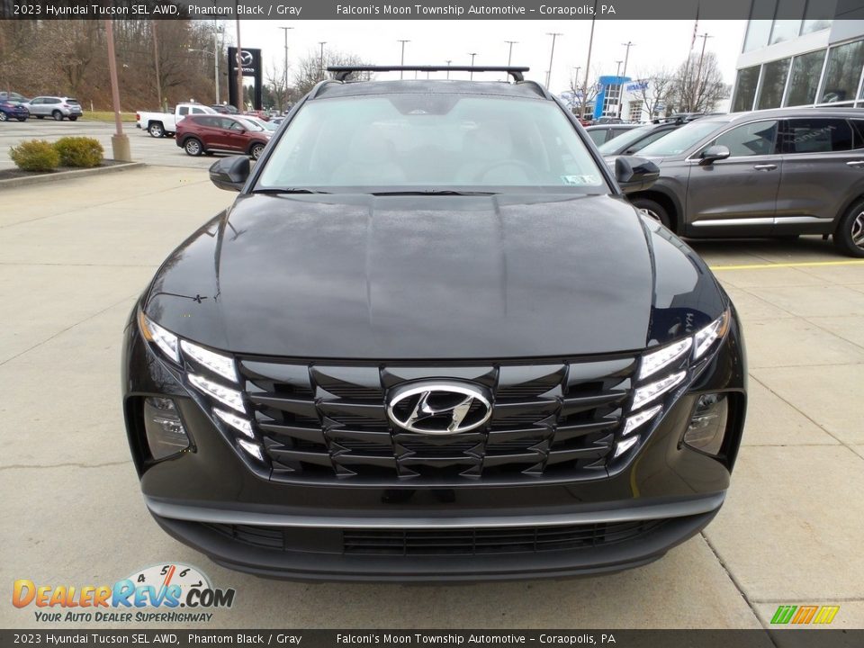 2023 Hyundai Tucson SEL AWD Phantom Black / Gray Photo #8