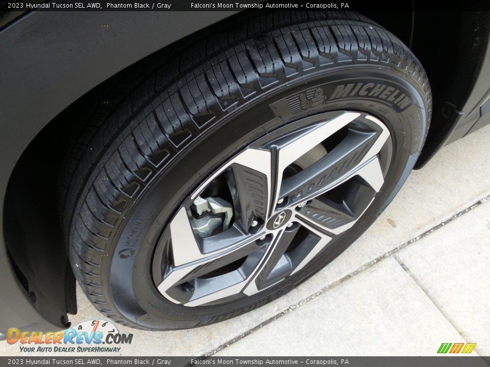 2023 Hyundai Tucson SEL AWD Phantom Black / Gray Photo #10