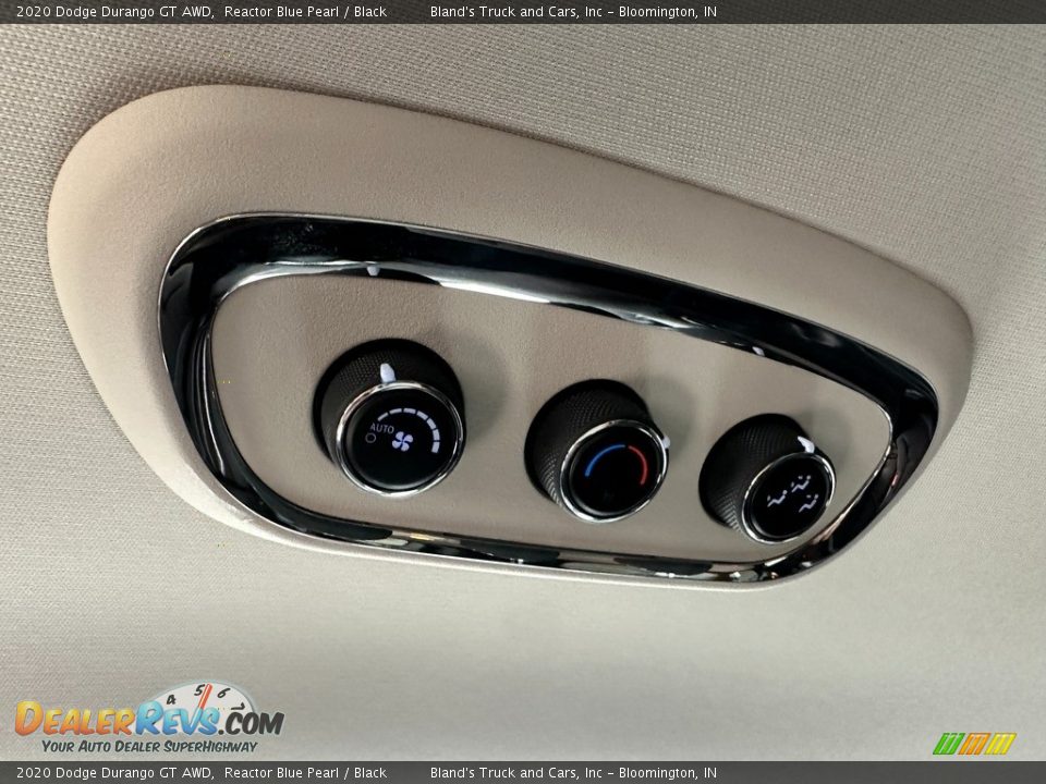 2020 Dodge Durango GT AWD Reactor Blue Pearl / Black Photo #33