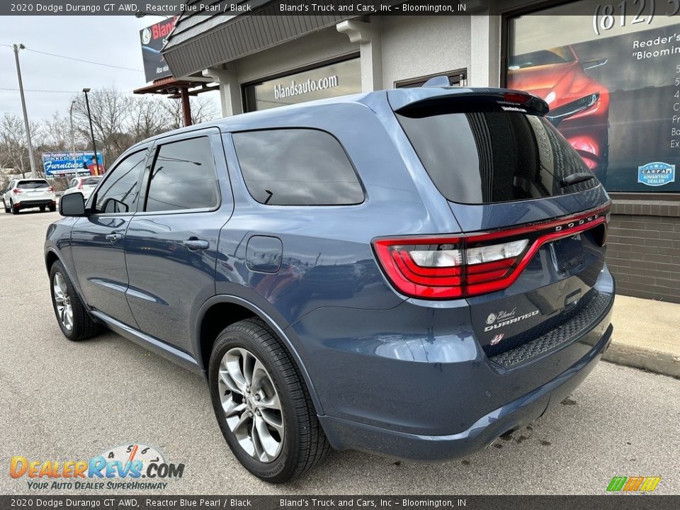 2020 Dodge Durango GT AWD Reactor Blue Pearl / Black Photo #34