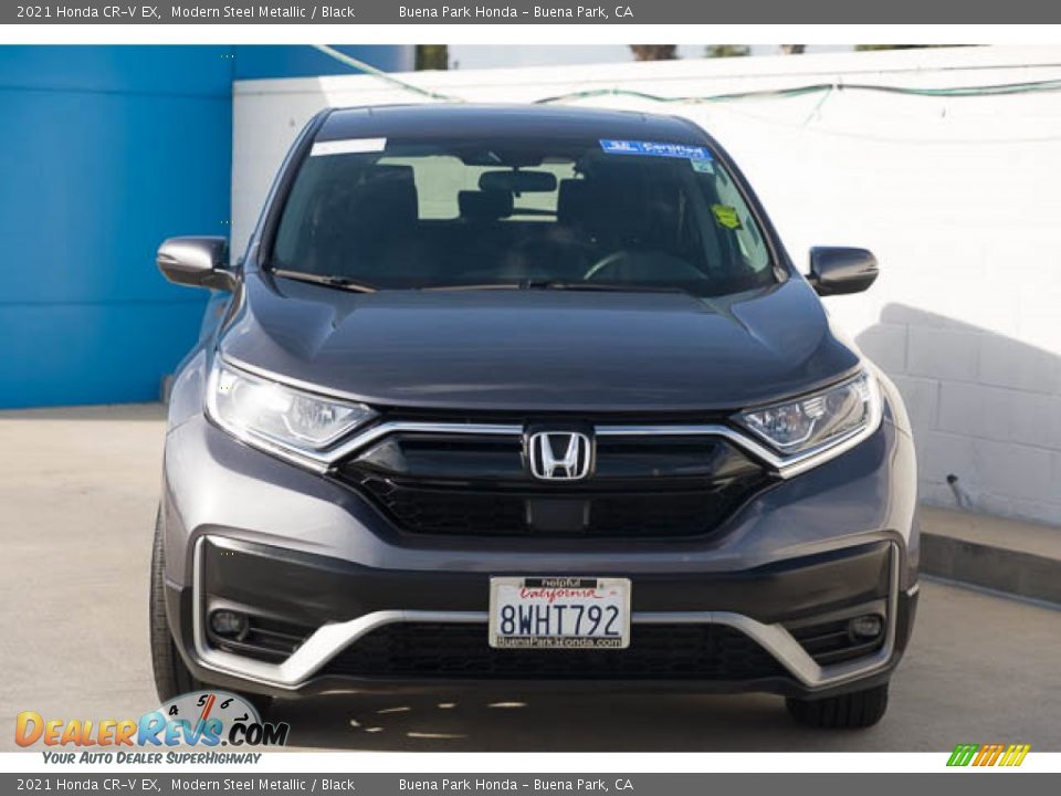 2021 Honda CR-V EX Modern Steel Metallic / Black Photo #7