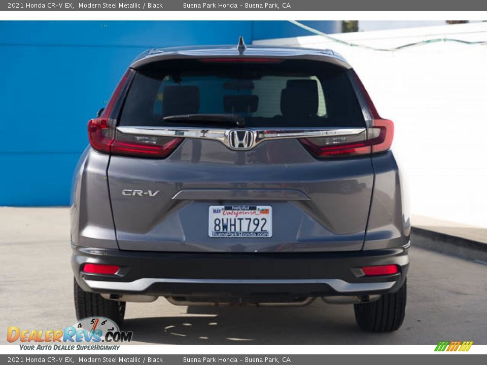 2021 Honda CR-V EX Modern Steel Metallic / Black Photo #9