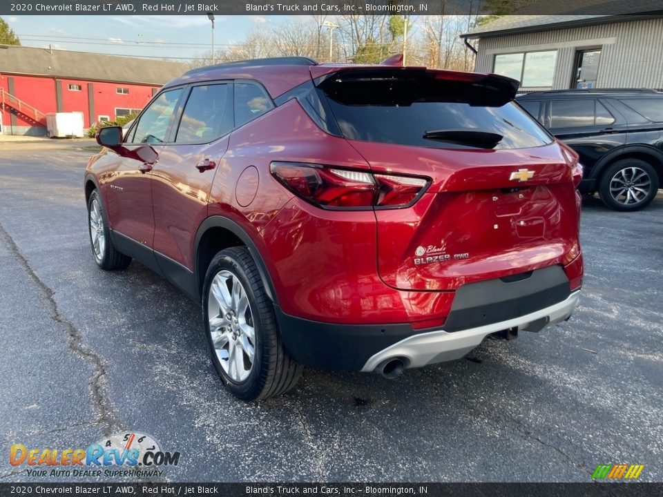 2020 Chevrolet Blazer LT AWD Red Hot / Jet Black Photo #3