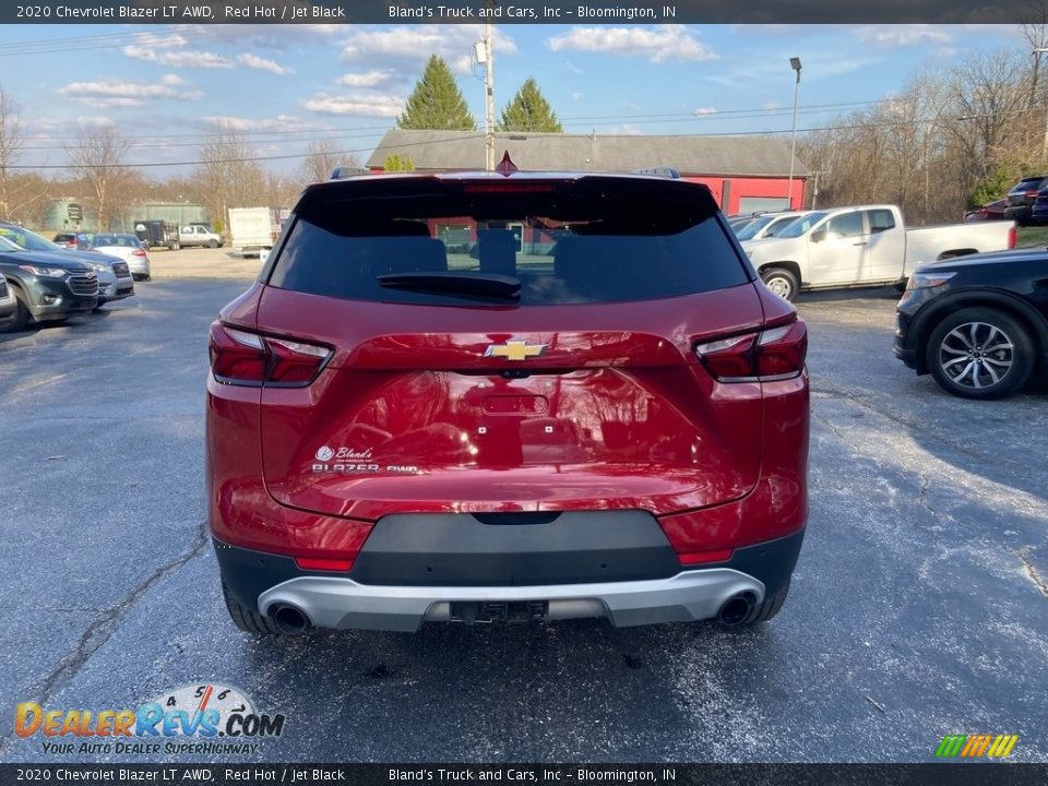 2020 Chevrolet Blazer LT AWD Red Hot / Jet Black Photo #4