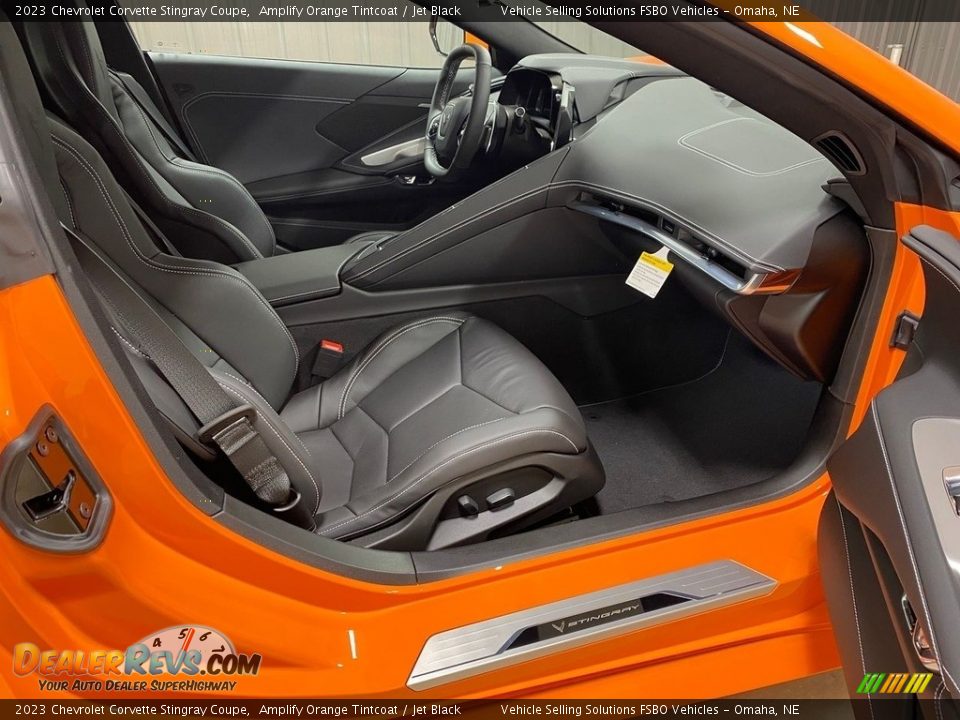 Front Seat of 2023 Chevrolet Corvette Stingray Coupe Photo #5