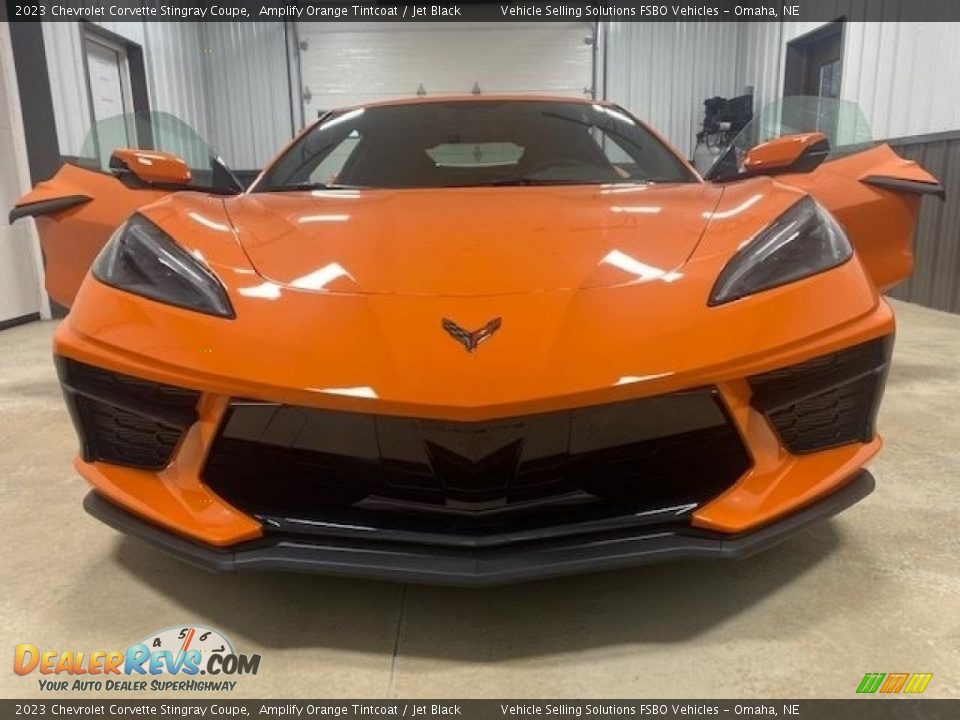 2023 Chevrolet Corvette Stingray Coupe Amplify Orange Tintcoat / Jet Black Photo #8