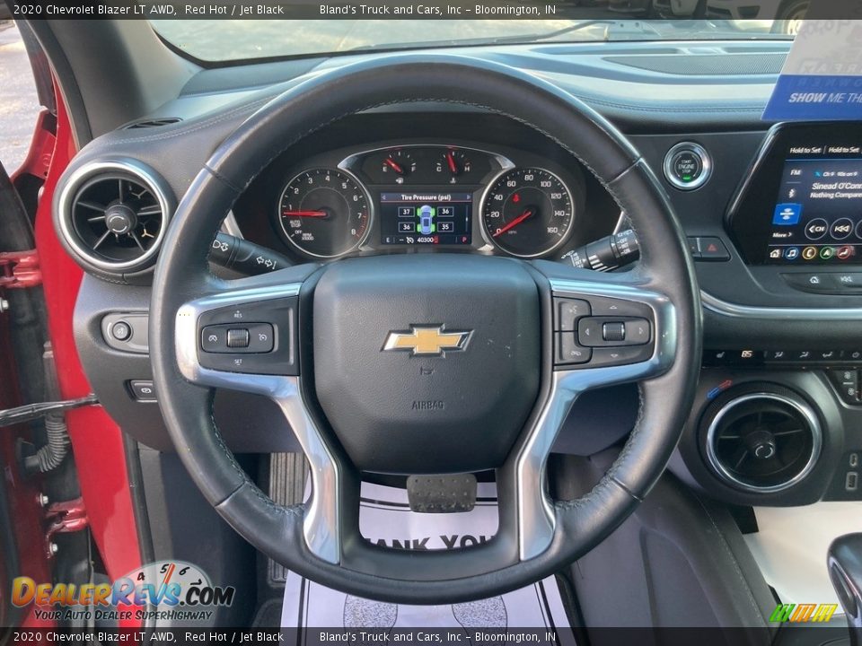 2020 Chevrolet Blazer LT AWD Red Hot / Jet Black Photo #13