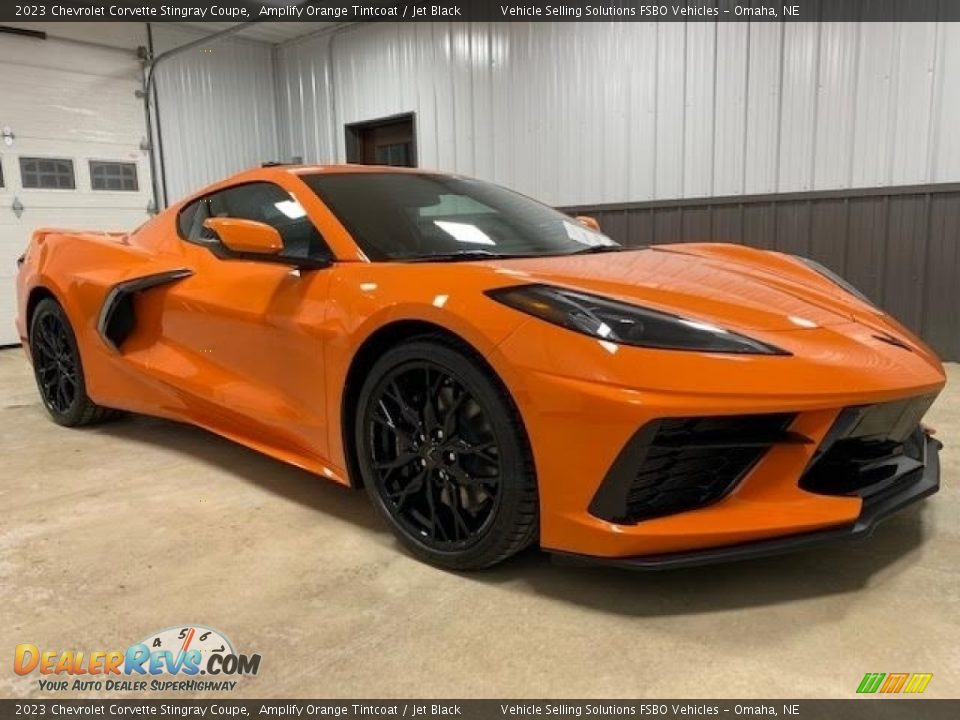 Amplify Orange Tintcoat 2023 Chevrolet Corvette Stingray Coupe Photo #11