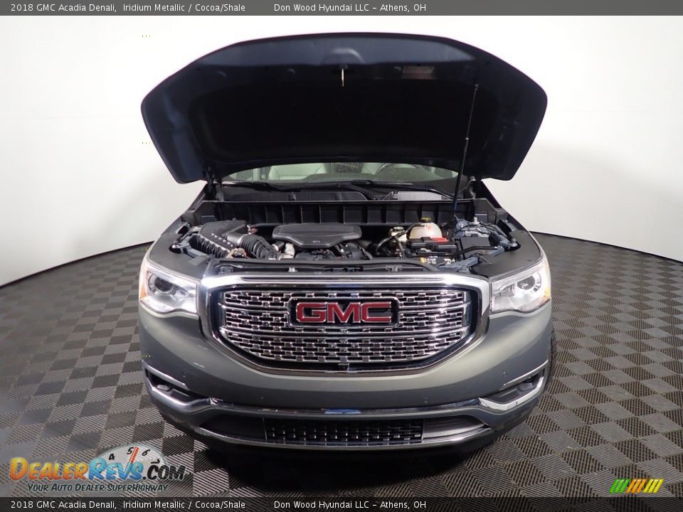 2018 GMC Acadia Denali Iridium Metallic / Cocoa/Shale Photo #7