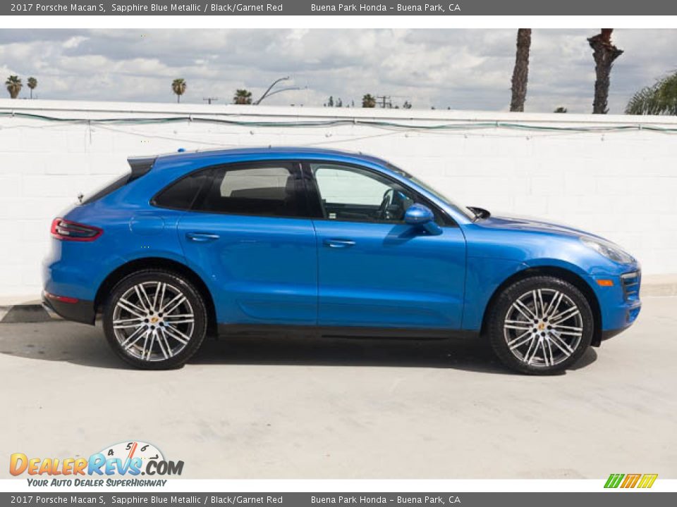 Sapphire Blue Metallic 2017 Porsche Macan S Photo #12