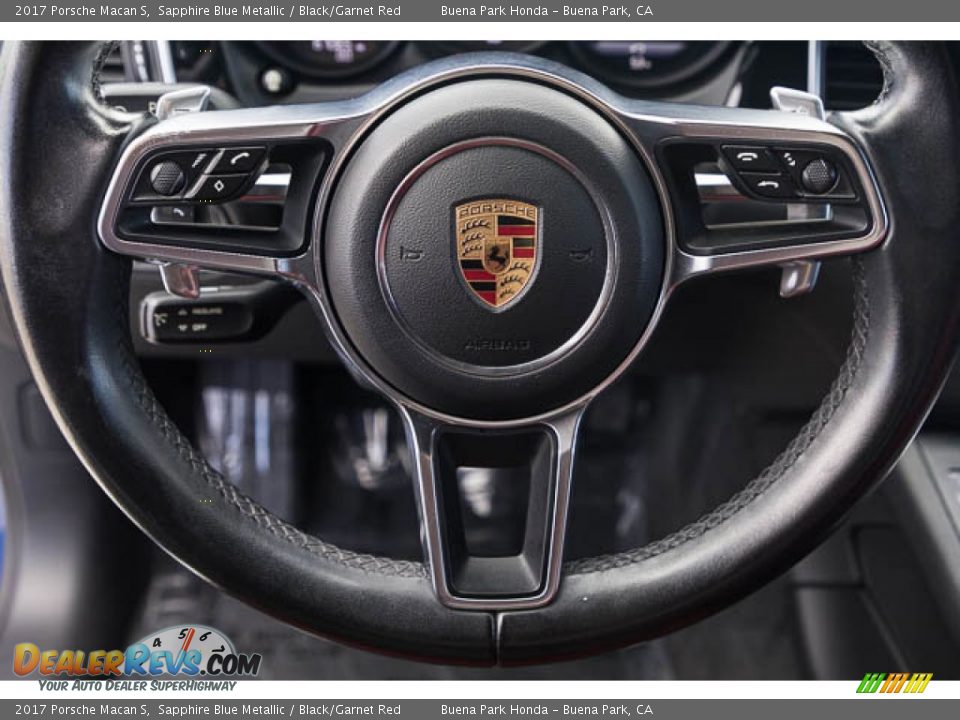 2017 Porsche Macan S Steering Wheel Photo #13