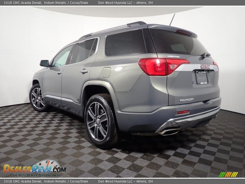 2018 GMC Acadia Denali Iridium Metallic / Cocoa/Shale Photo #11