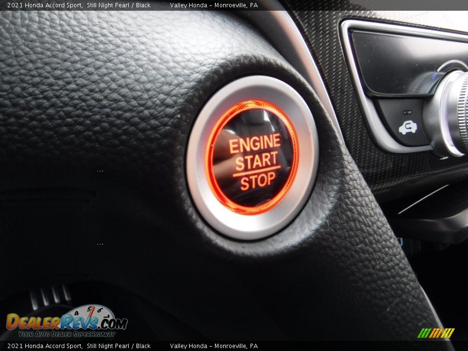 2021 Honda Accord Sport Still Night Pearl / Black Photo #19