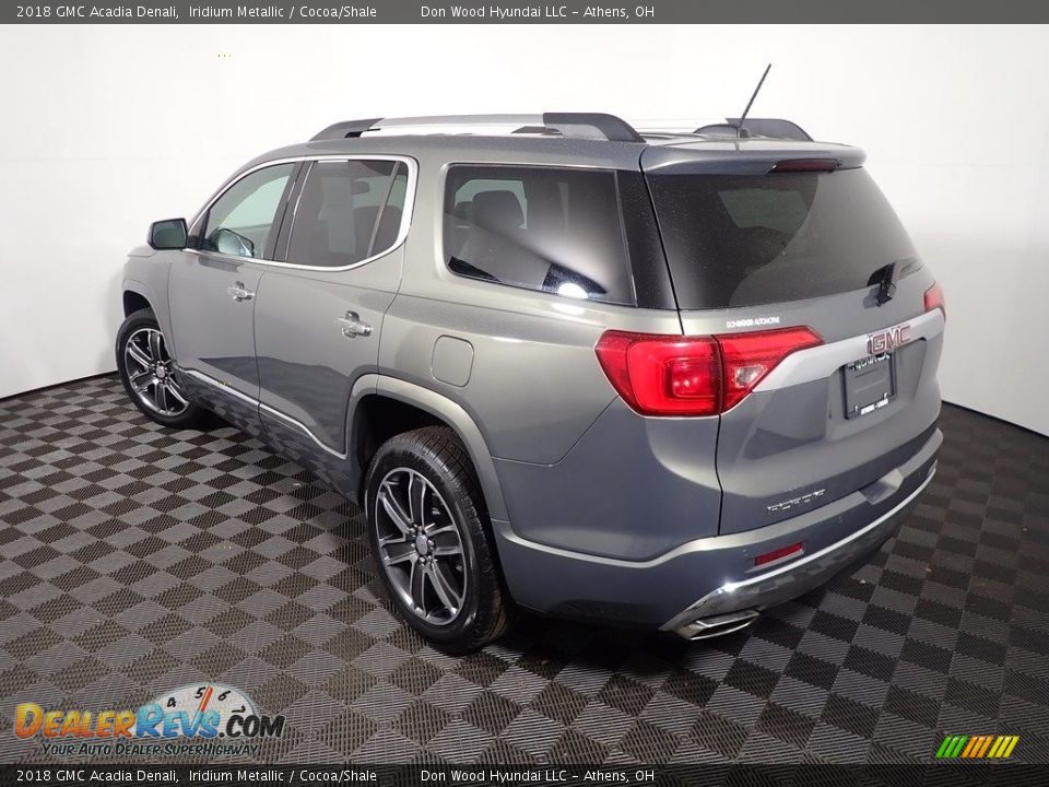 2018 GMC Acadia Denali Iridium Metallic / Cocoa/Shale Photo #12