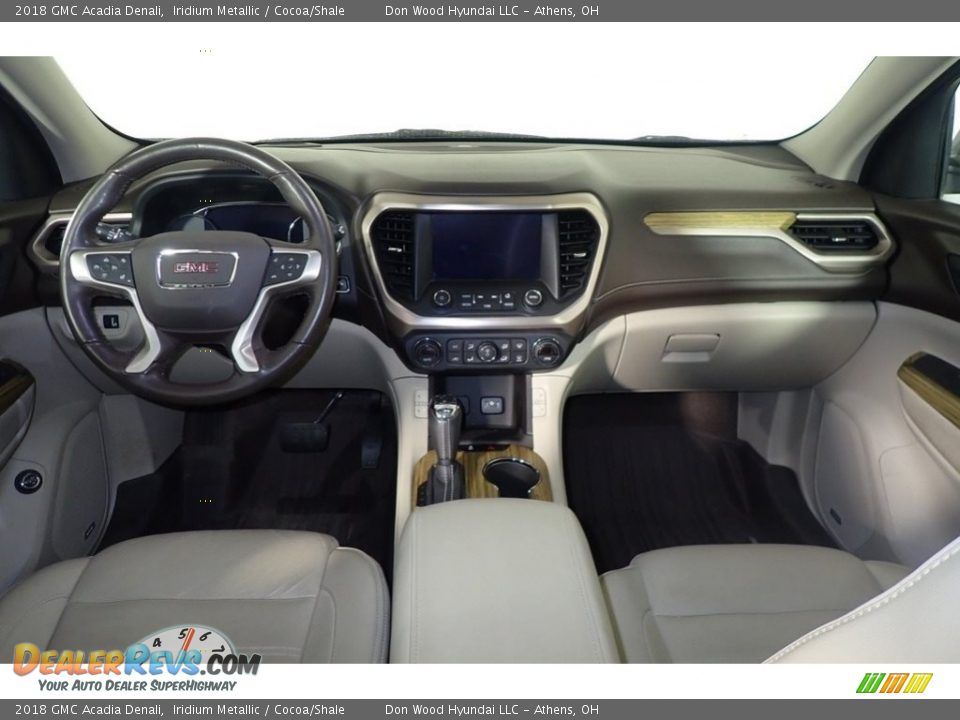 2018 GMC Acadia Denali Iridium Metallic / Cocoa/Shale Photo #23