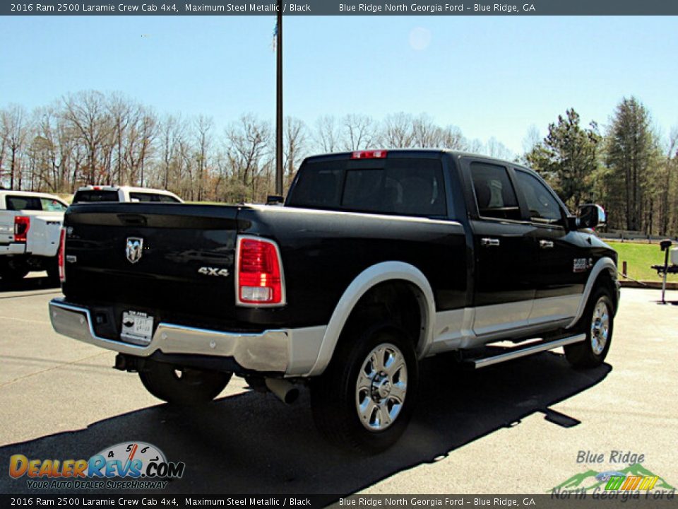 2016 Ram 2500 Laramie Crew Cab 4x4 Maximum Steel Metallic / Black Photo #5