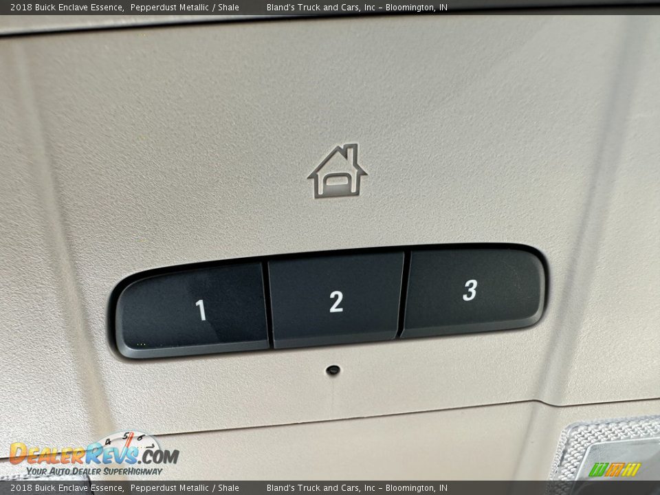 2018 Buick Enclave Essence Pepperdust Metallic / Shale Photo #35