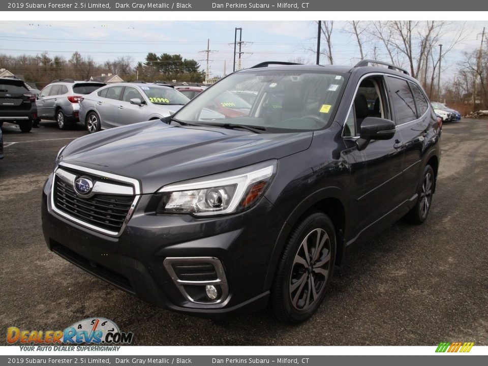 2019 Subaru Forester 2.5i Limited Dark Gray Metallic / Black Photo #1