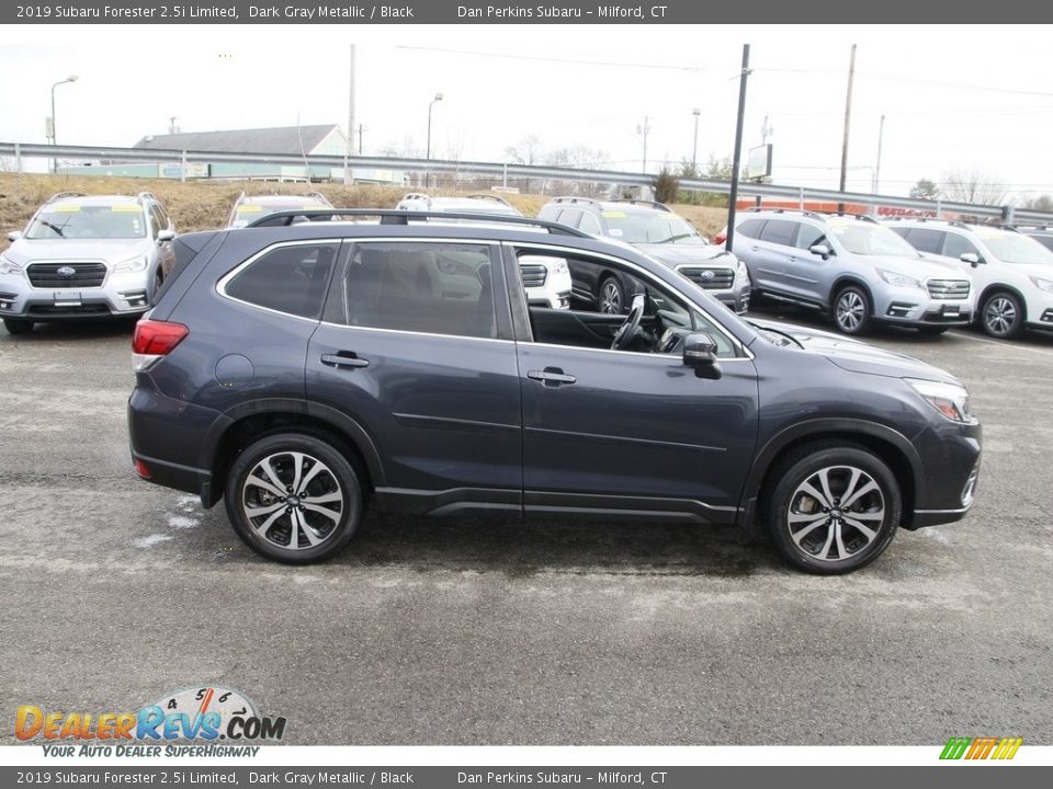 2019 Subaru Forester 2.5i Limited Dark Gray Metallic / Black Photo #4