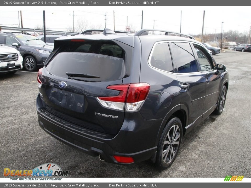 2019 Subaru Forester 2.5i Limited Dark Gray Metallic / Black Photo #5