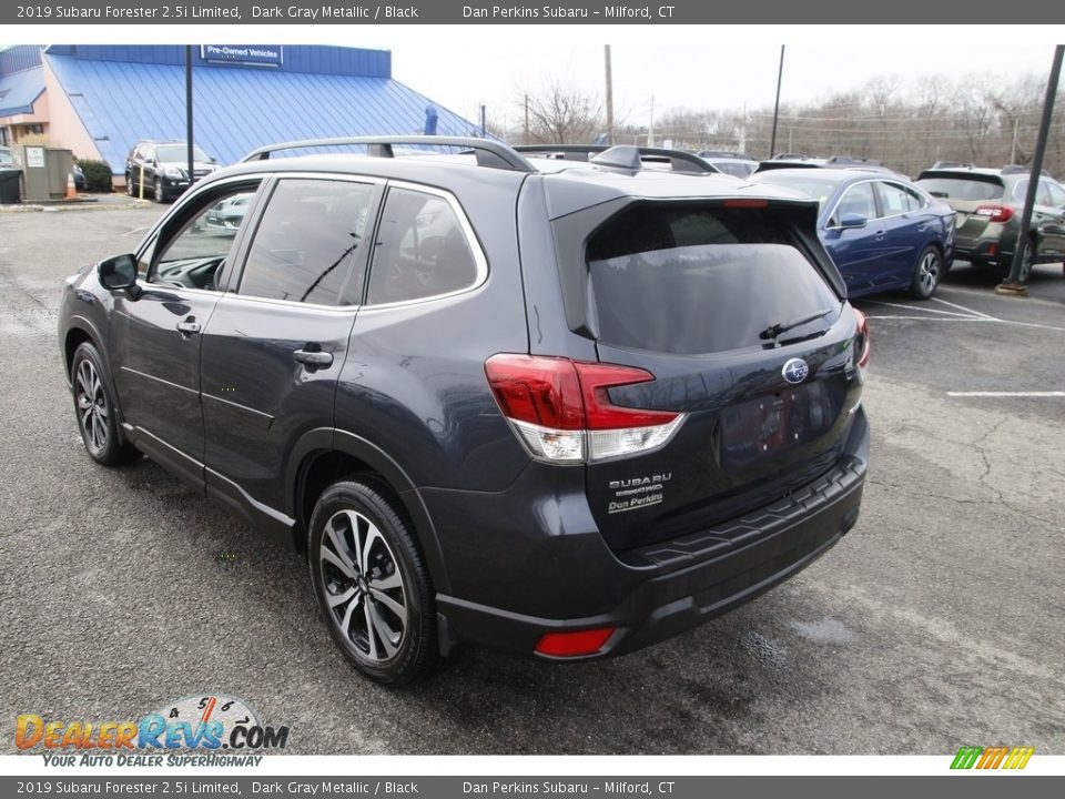 2019 Subaru Forester 2.5i Limited Dark Gray Metallic / Black Photo #7
