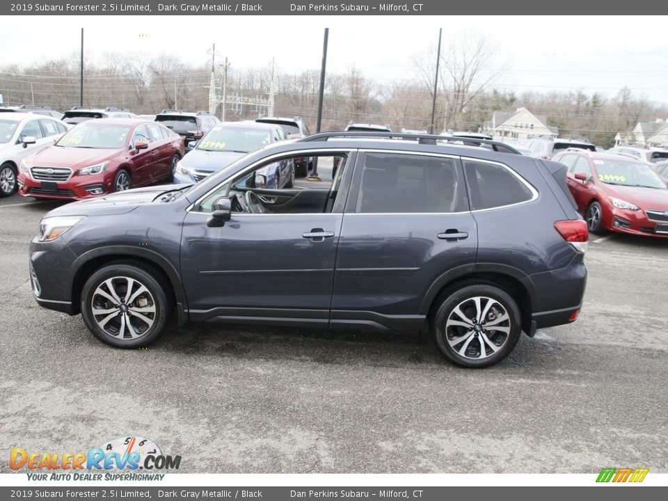 2019 Subaru Forester 2.5i Limited Dark Gray Metallic / Black Photo #8