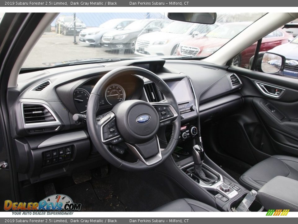 2019 Subaru Forester 2.5i Limited Dark Gray Metallic / Black Photo #10