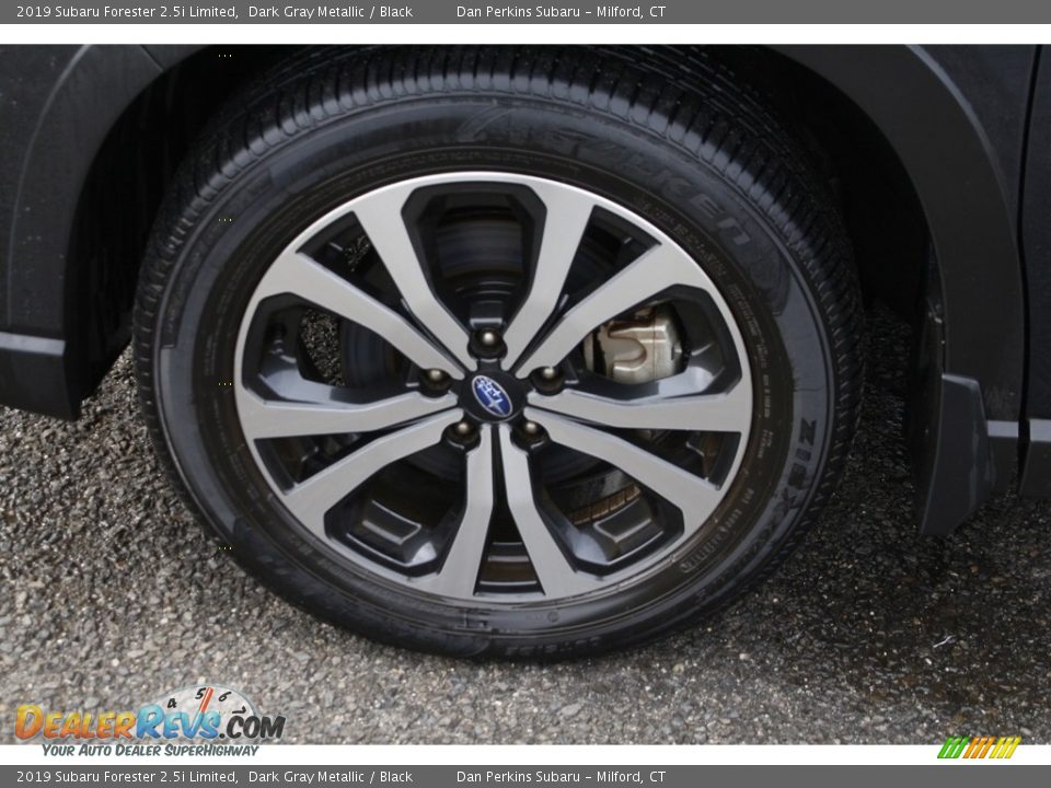 2019 Subaru Forester 2.5i Limited Dark Gray Metallic / Black Photo #24