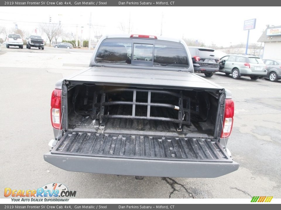 2019 Nissan Frontier SV Crew Cab 4x4 Gun Metallic / Steel Photo #13