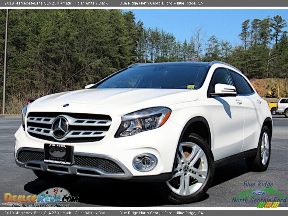 2019 Mercedes-Benz GLA 250 4Matic Polar White / Black Photo #1