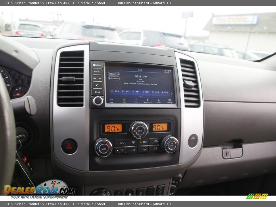 2019 Nissan Frontier SV Crew Cab 4x4 Gun Metallic / Steel Photo #19