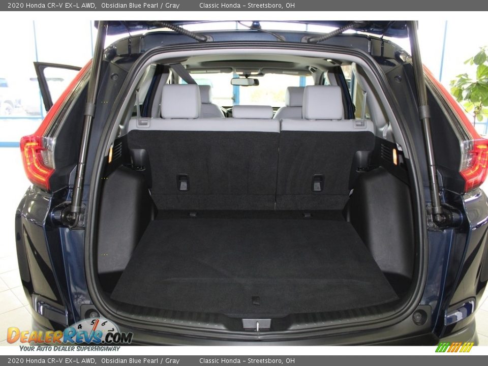 2020 Honda CR-V EX-L AWD Obsidian Blue Pearl / Gray Photo #21