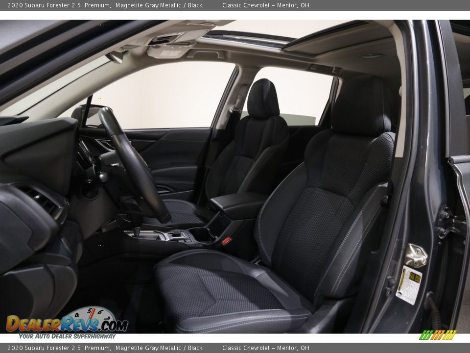 2020 Subaru Forester 2.5i Premium Magnetite Gray Metallic / Black Photo #5