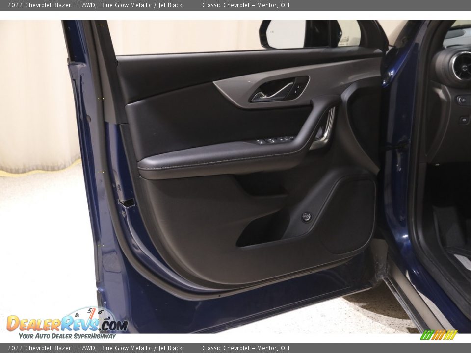 2022 Chevrolet Blazer LT AWD Blue Glow Metallic / Jet Black Photo #4