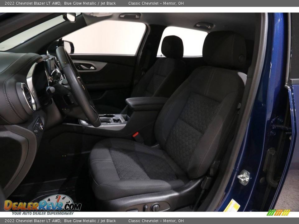 2022 Chevrolet Blazer LT AWD Blue Glow Metallic / Jet Black Photo #5