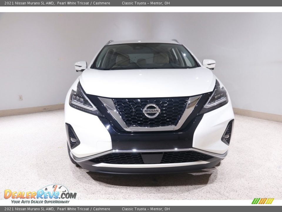 2021 Nissan Murano SL AWD Pearl White Tricoat / Cashmere Photo #2