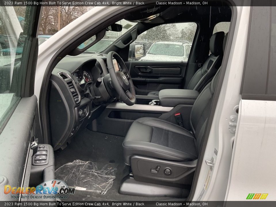 2023 Ram 1500 Big Horn Built To Serve Edition Crew Cab 4x4 Bright White / Black Photo #2